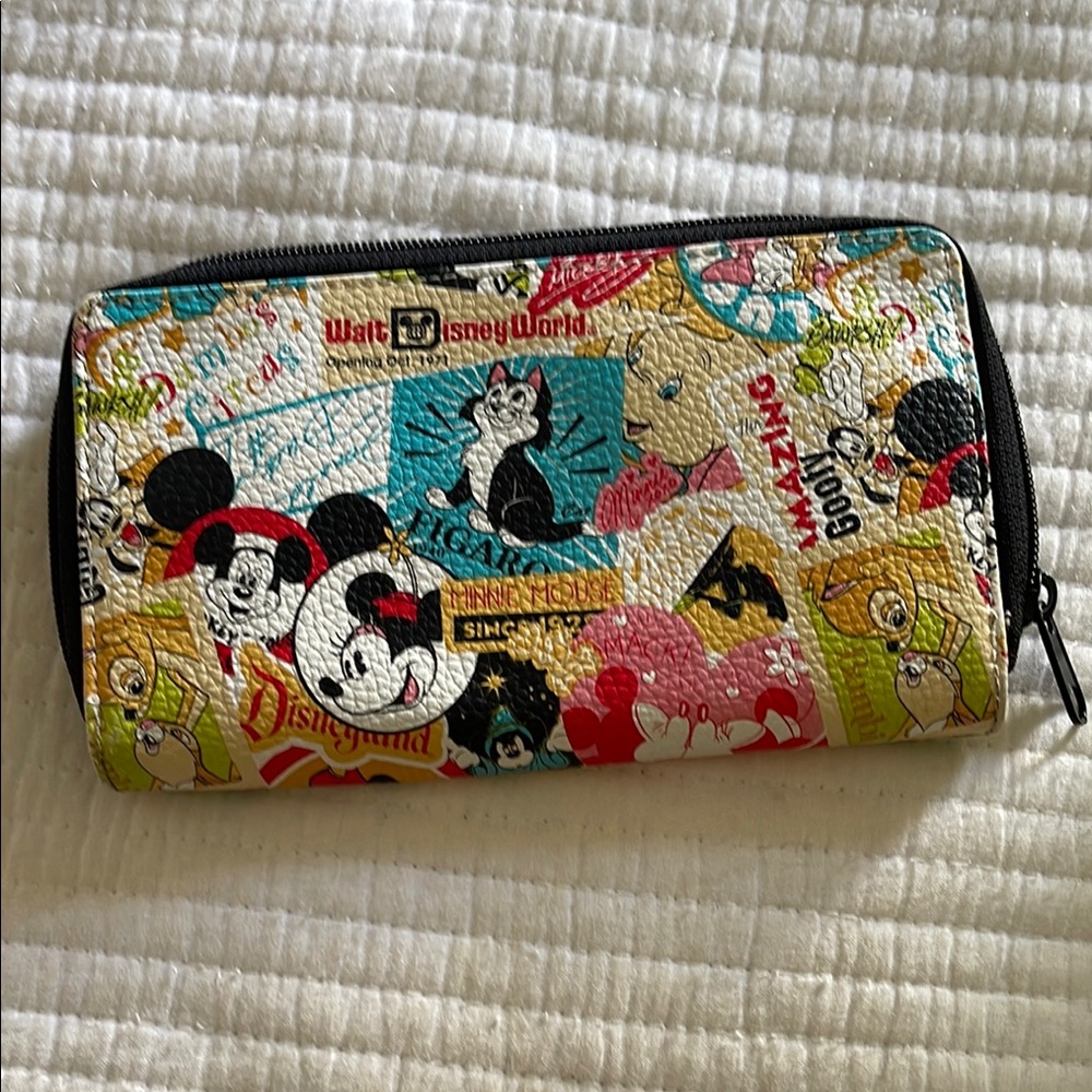 Disney World Character Collage Wallet